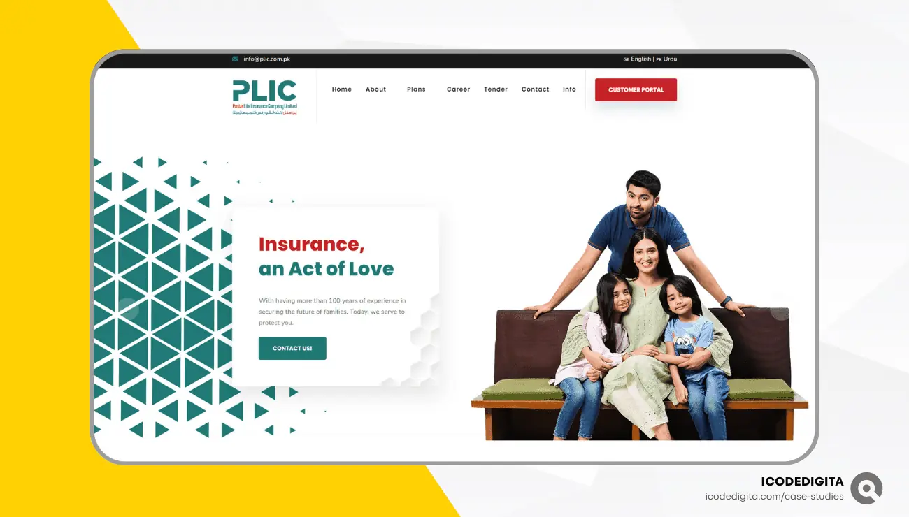 Postal Life Insurance Limited - Website